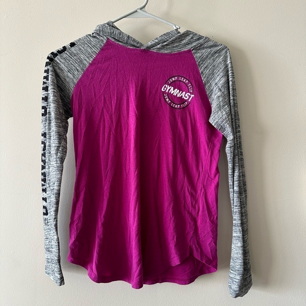 Girls Justice gymnast pullover shirt 12